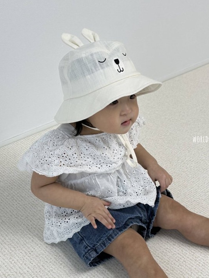 Sleeping Rabbit Bucket Hat