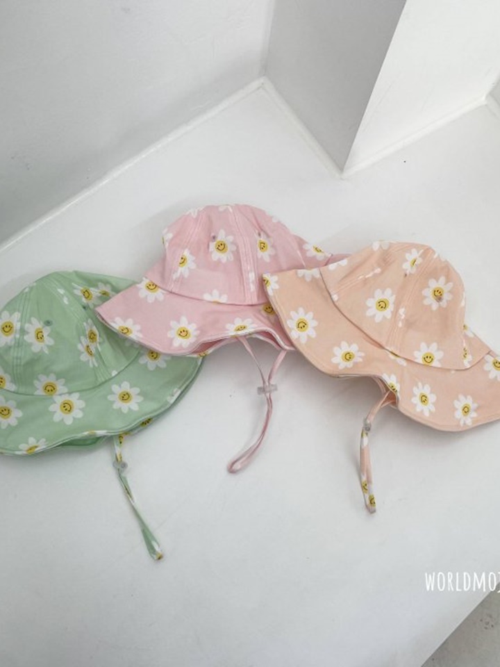 Smile Flower Bucket Hat