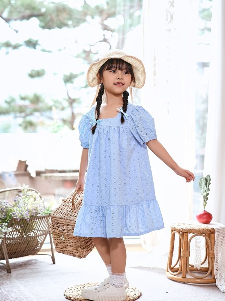 Washing Embroidery One-Piece
