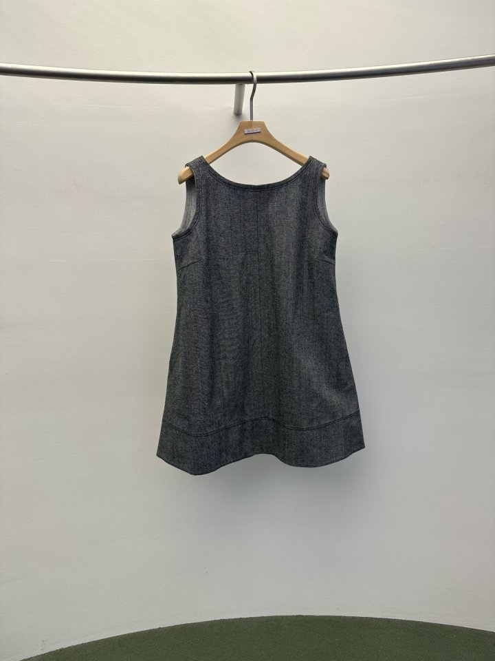 Denim A Line One-Piece