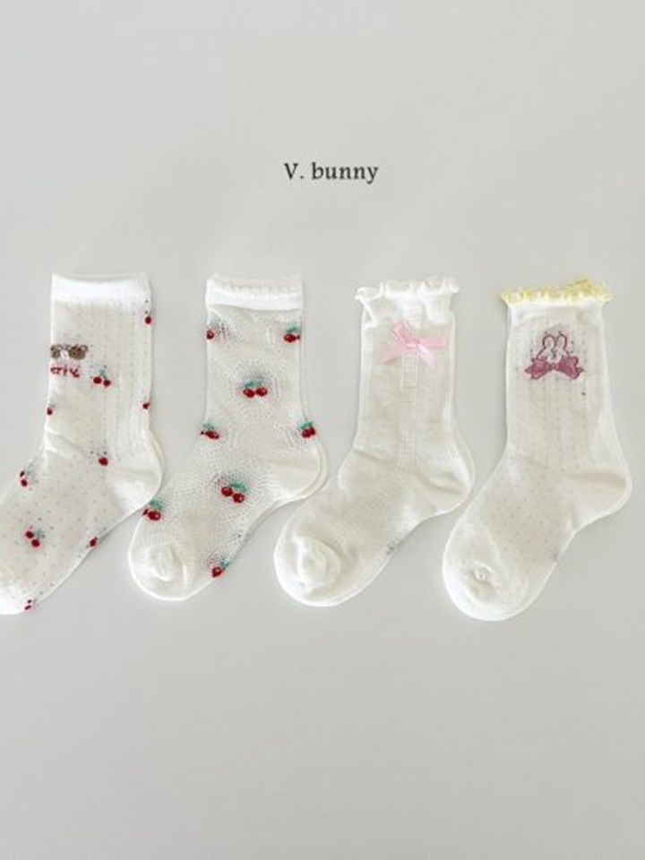 Cherry Socks Set