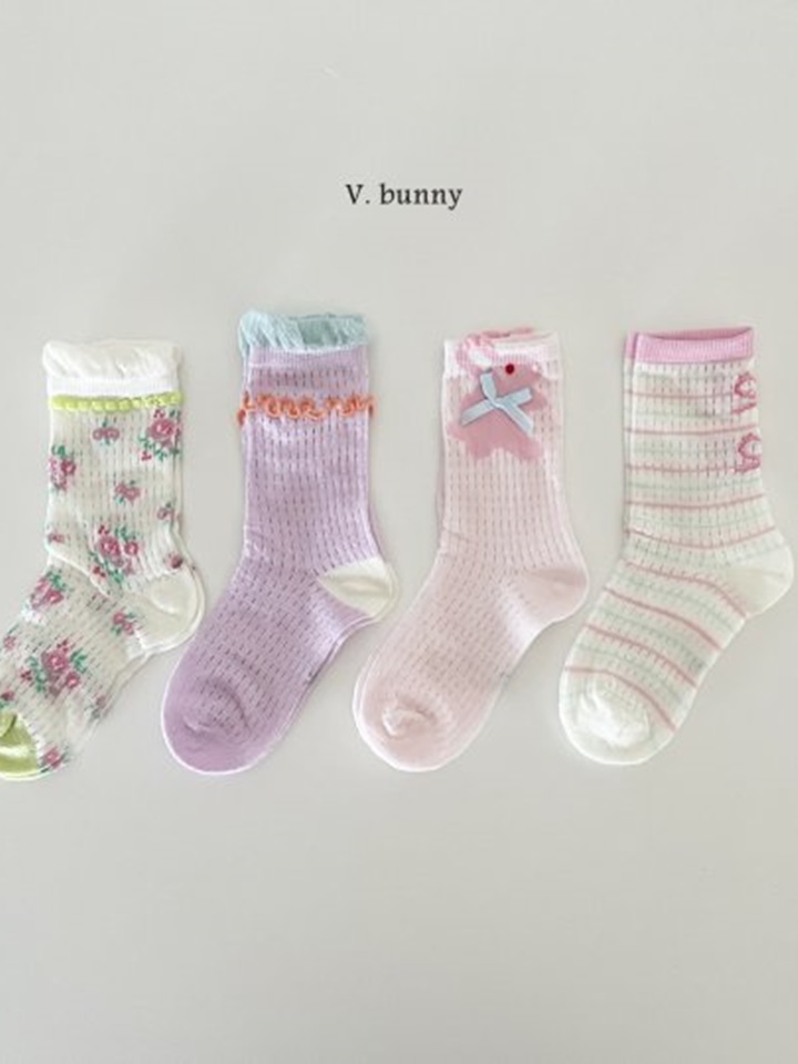 Two Ribbon Socks Set