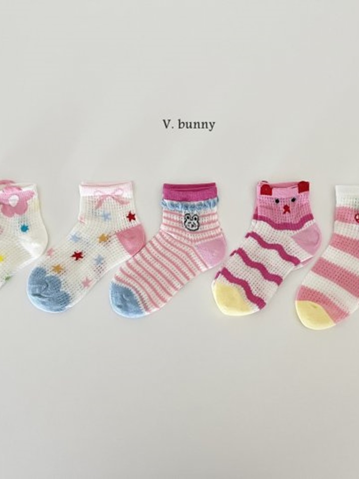 Ribbon Star Socks Set