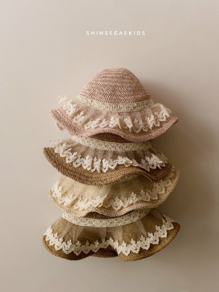 Jisa Mesh Lace Bucket Hat