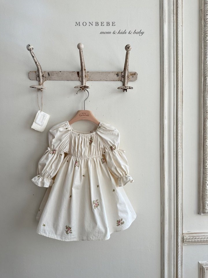 Marigold Embroidery One-Piece