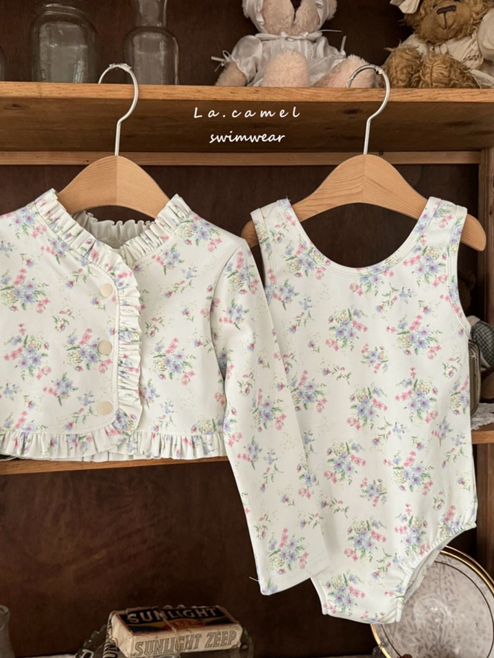 Cardigan Swim Set