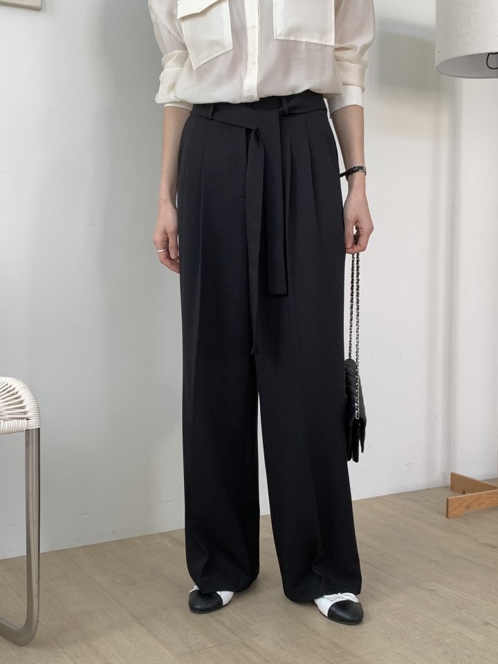 With Belt Slacks