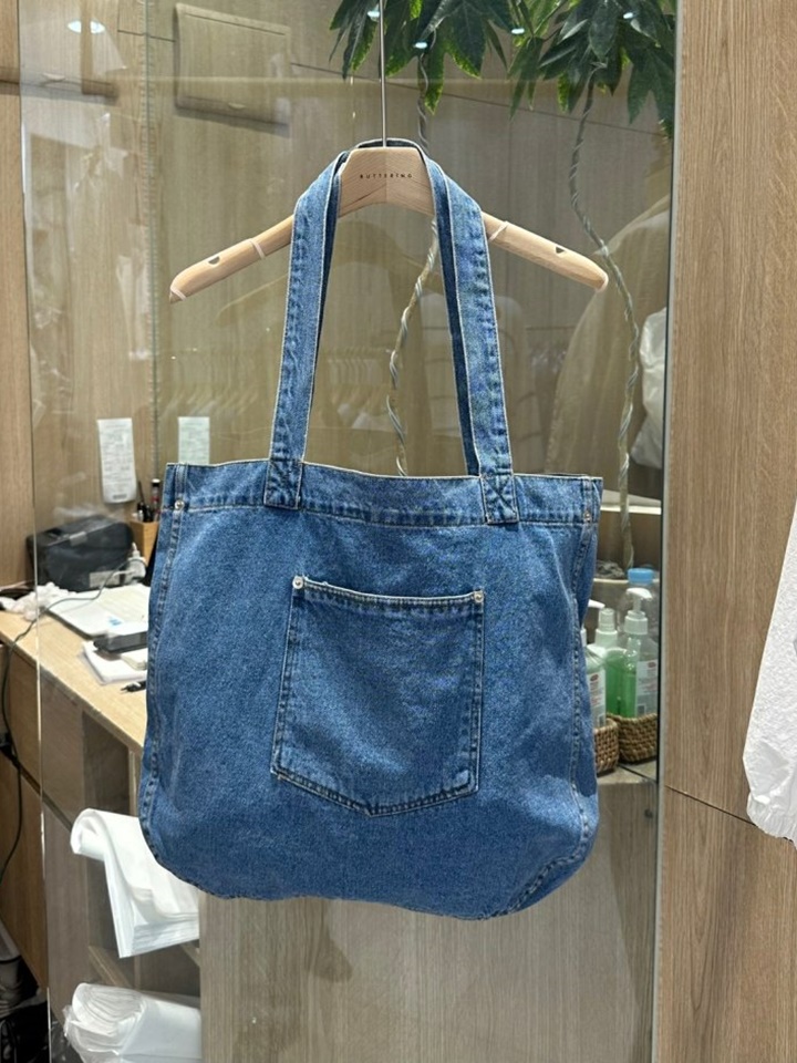Pocket Denim Bag