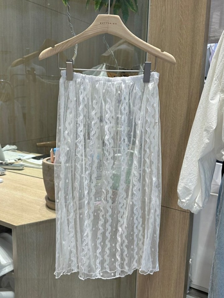 Ribbon Dot Skirt