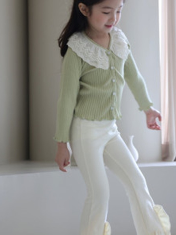 Rib Lace Gardigan