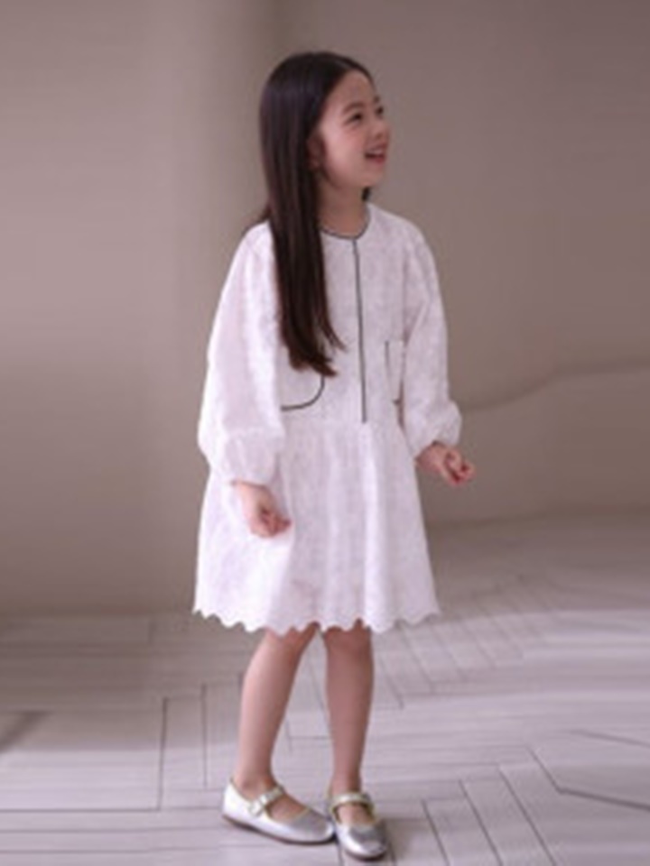 Lace Pocket One-Piece