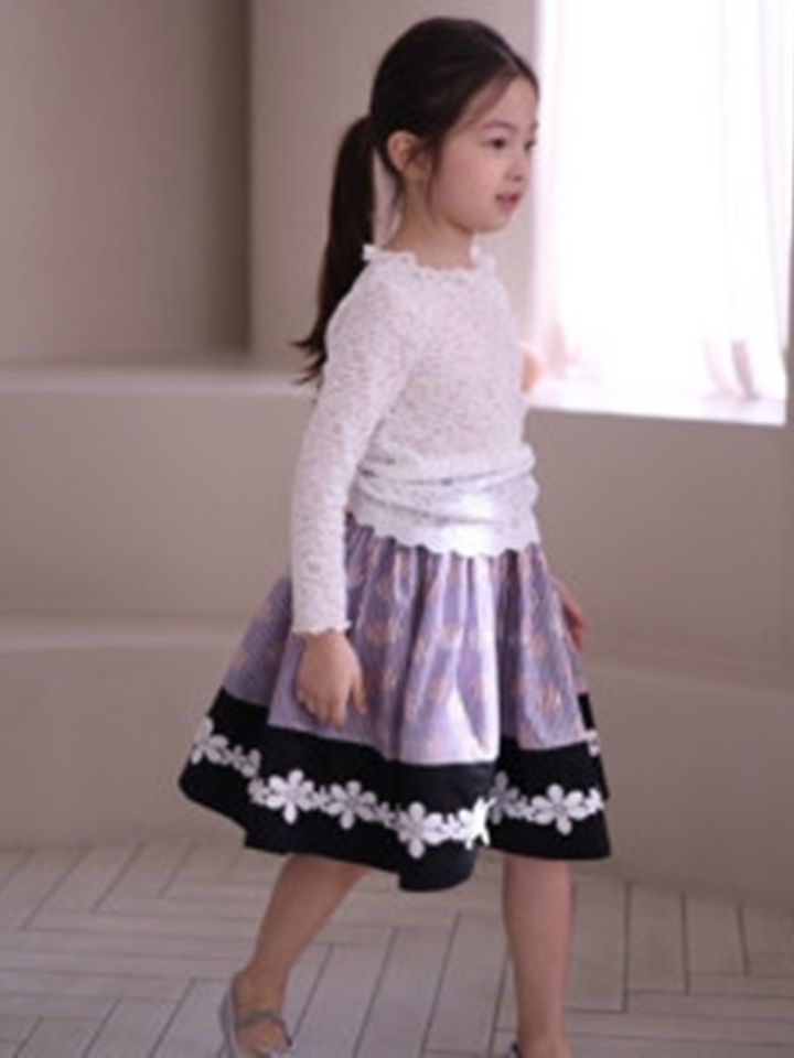 Dot Color Skirt