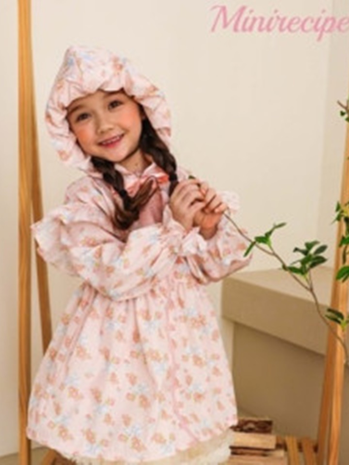 Floral Rain Coat