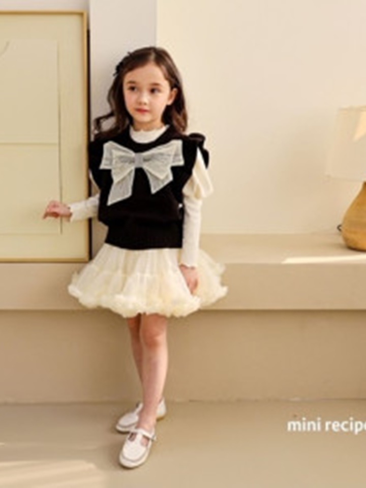 Big Ribbon Black Knit
