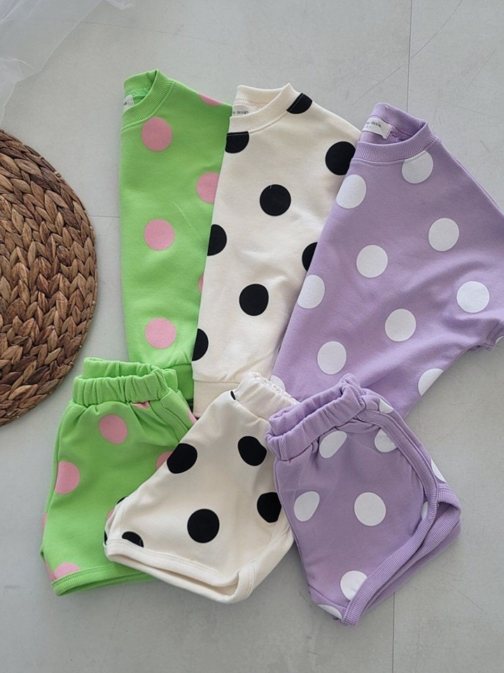 Summer Bubble Top Bottom Set