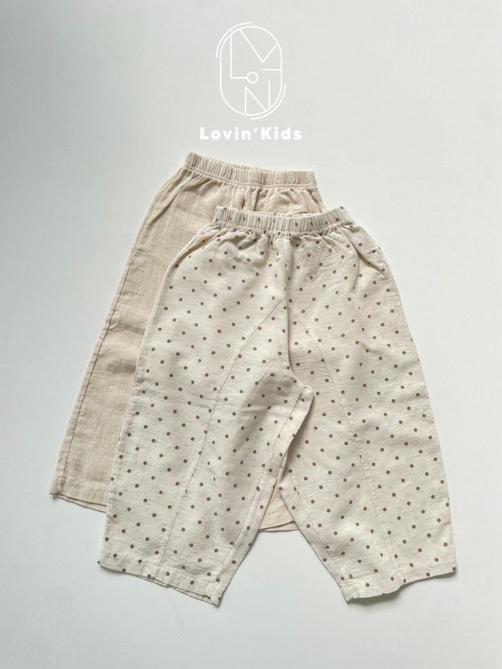 Linen Slit Pants