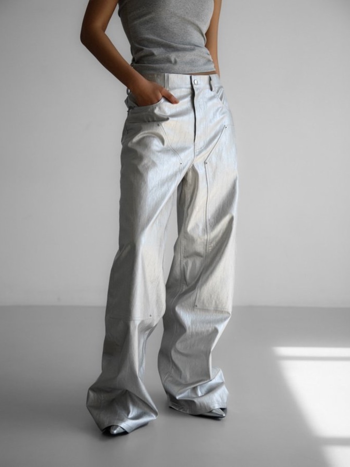 Vivid Vegan L Carpenter Trousers