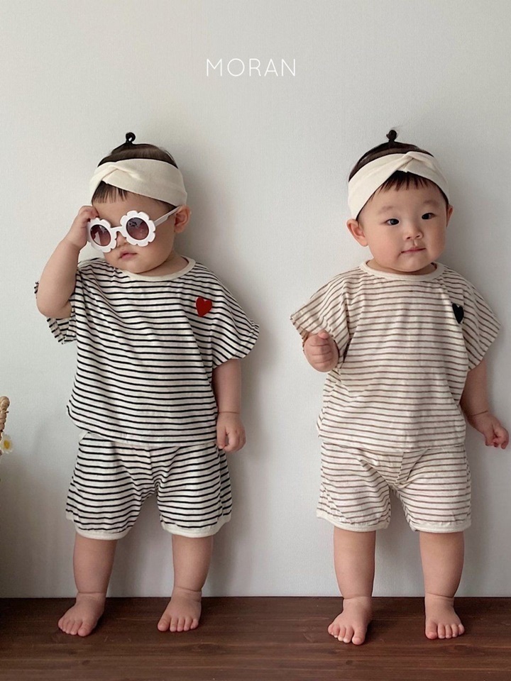 Mono Heart Bebe Top Bottom Set