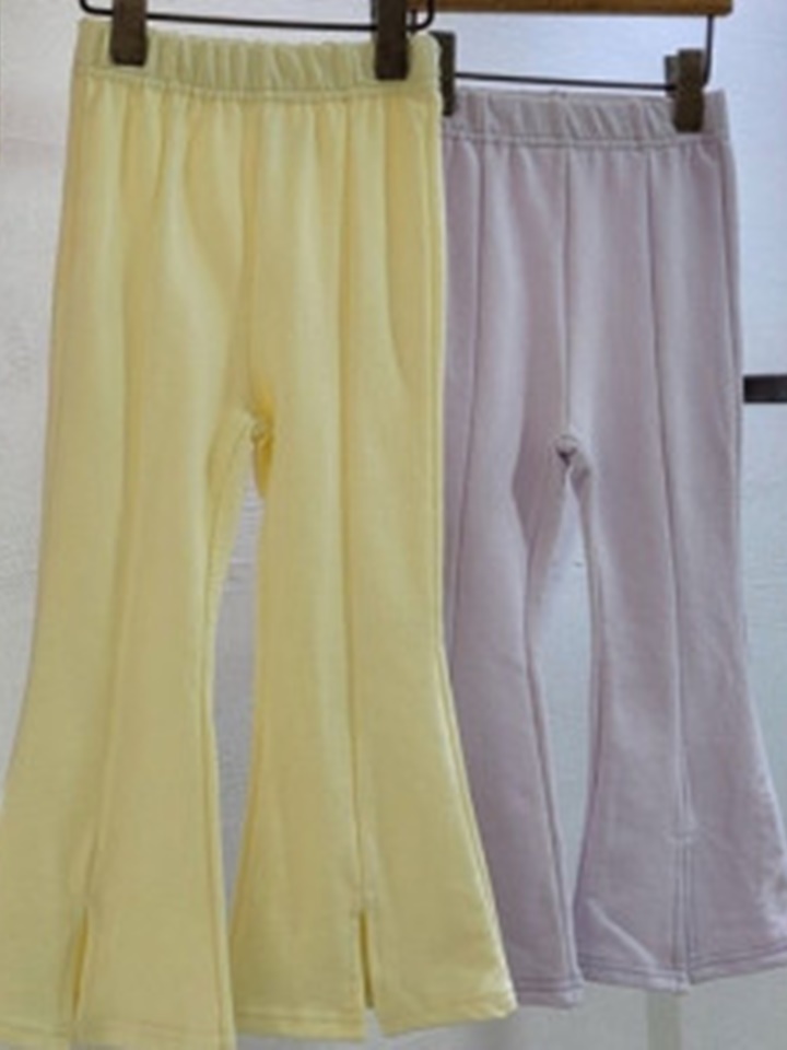 Slit Boots Cut Pants