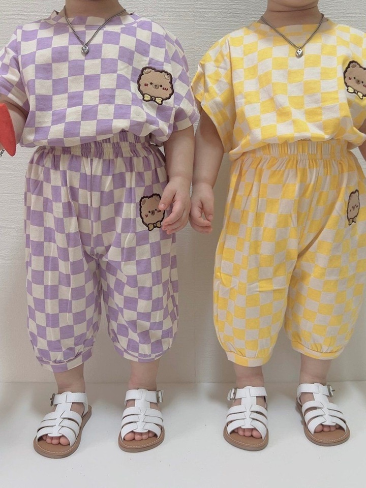 Raibbon Bear Top Bottom Set
