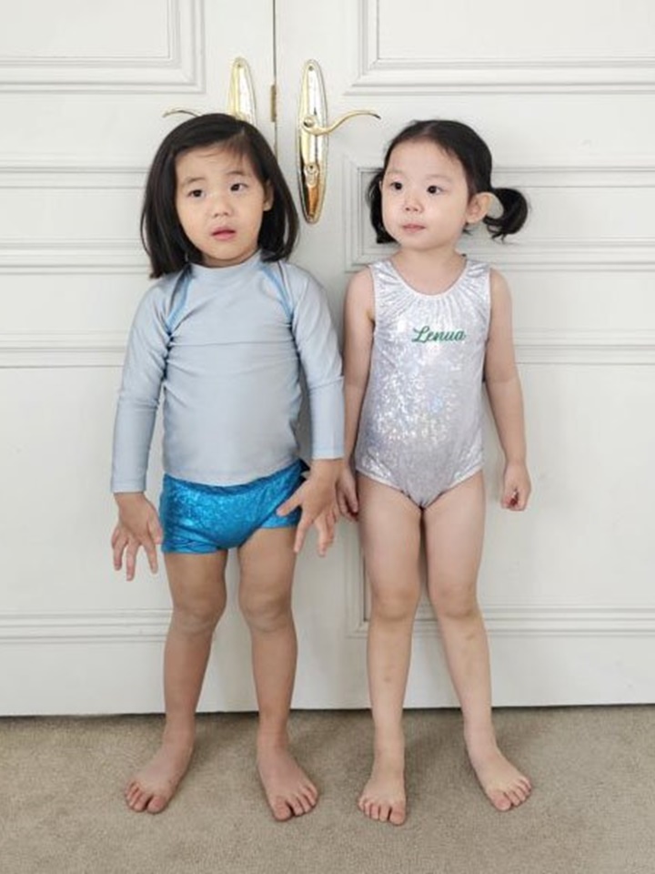 Bling Ribbon Swim One-Piece