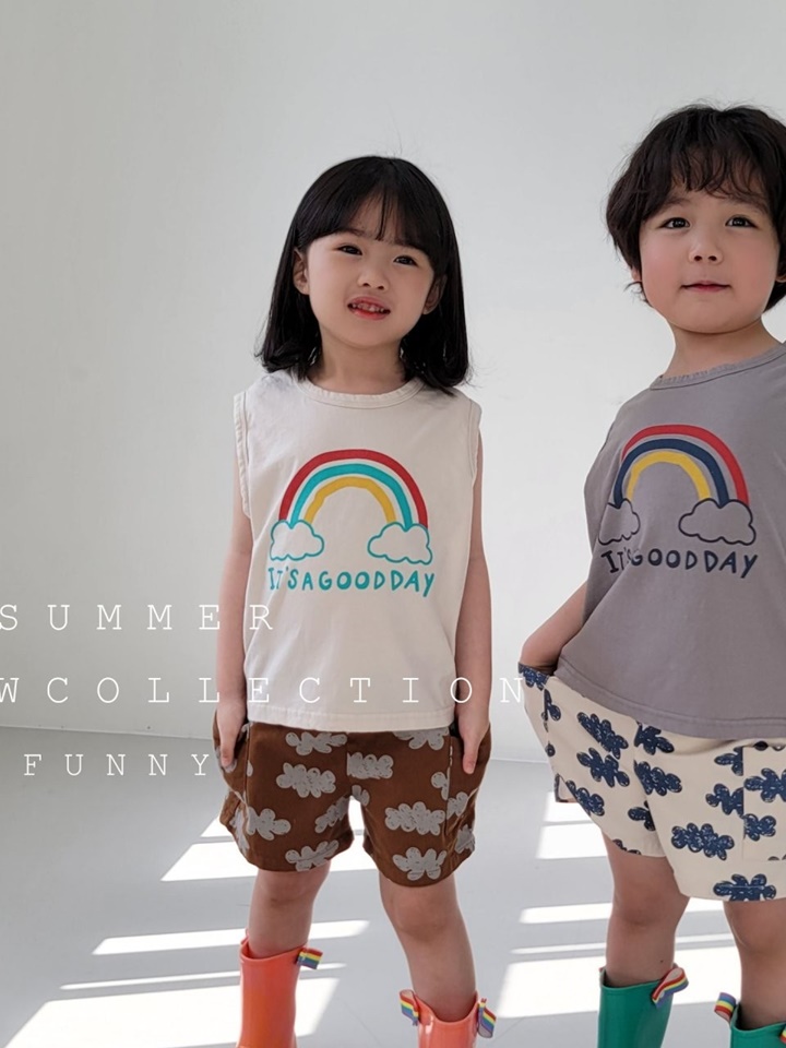 Rainbow Sleeveless Tee