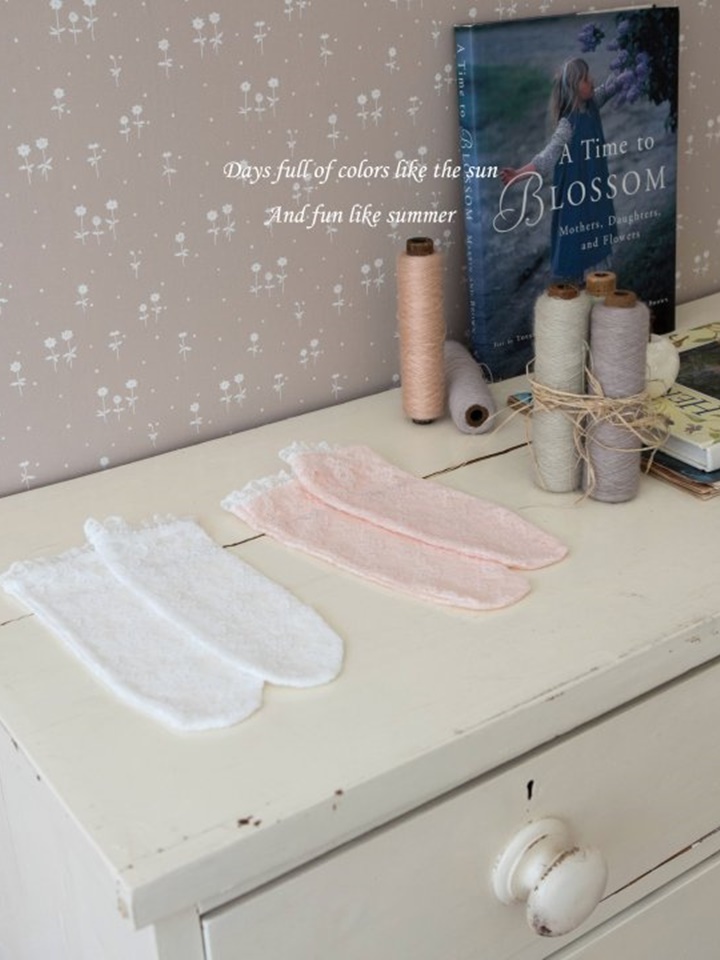 Roel Lace Knee Socks