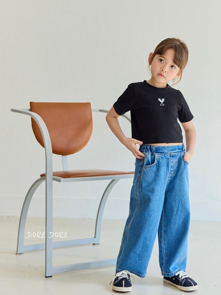 Rabbit Heart Crop Tee