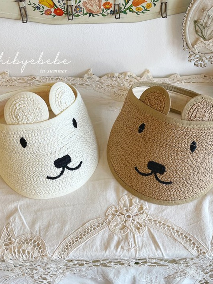 Bebe 24 Rabbit Embroidery Sun Cap
