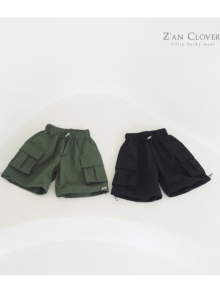 Anorak Over Fit Cargo  Shorts