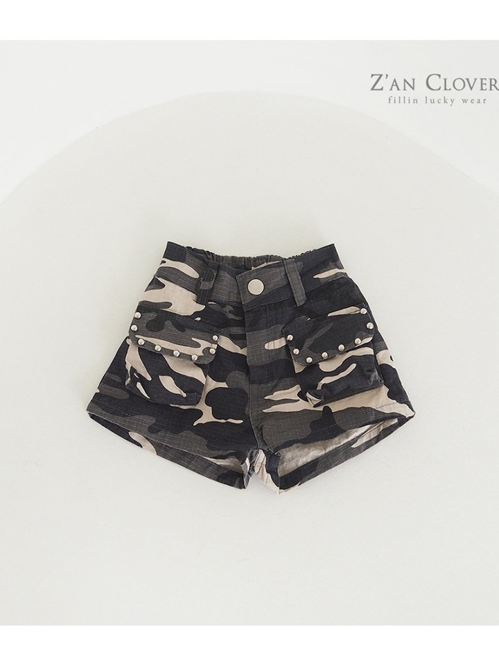 Cargo Stud Shorts