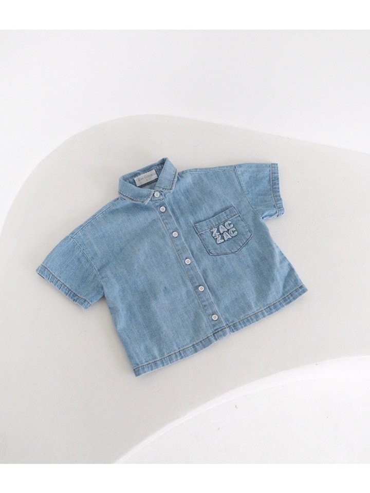 Zac Boxy Denim Shirt