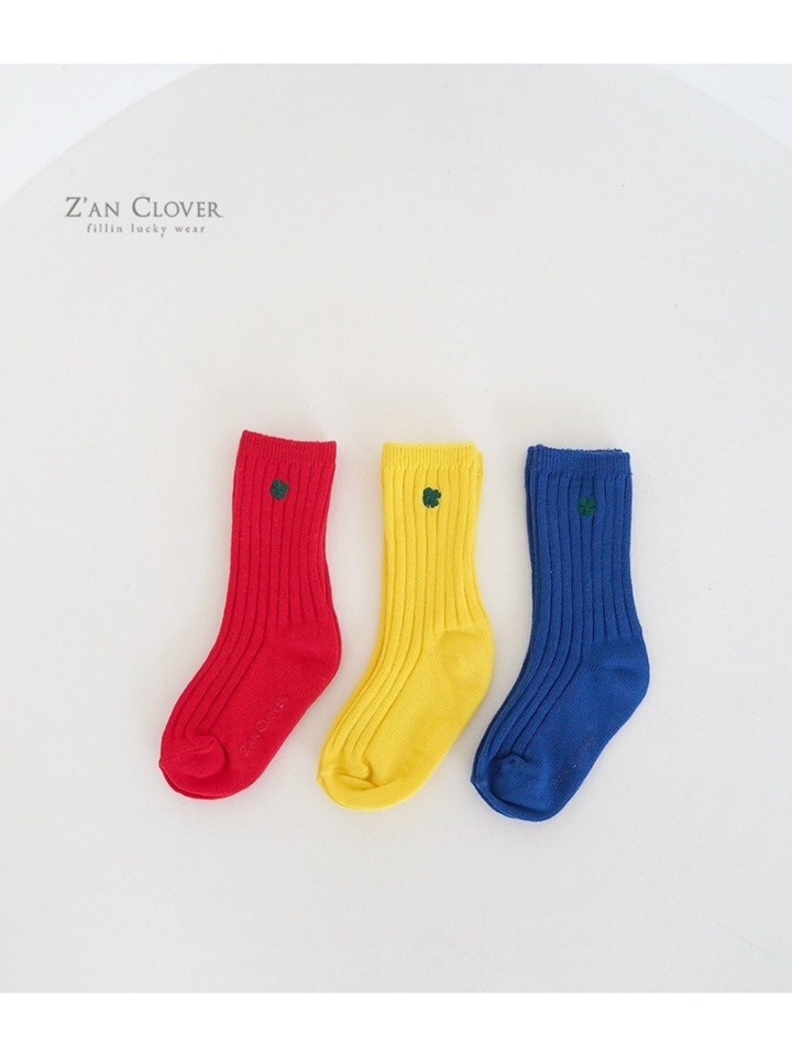 Vivid Clover Socks