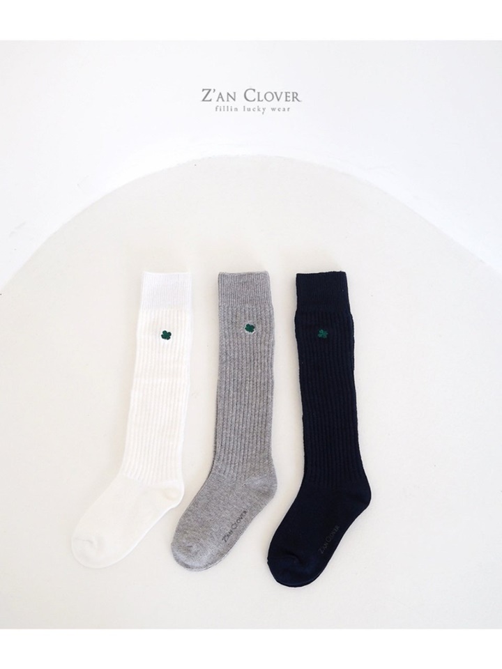 Clover Over Knee Socks