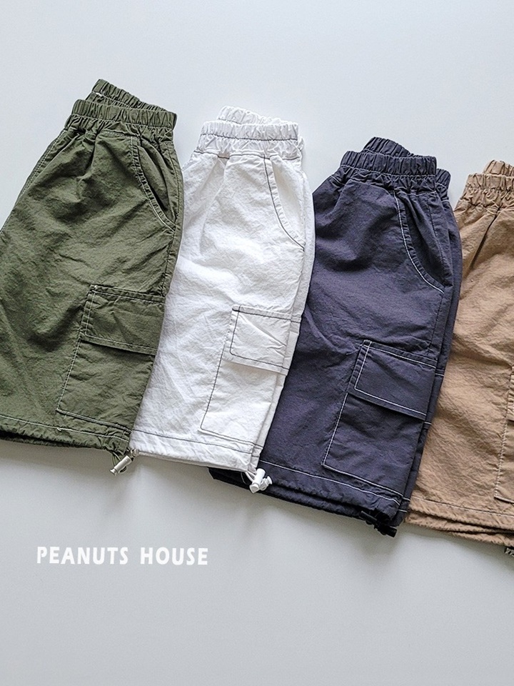 String C Capri Shorts