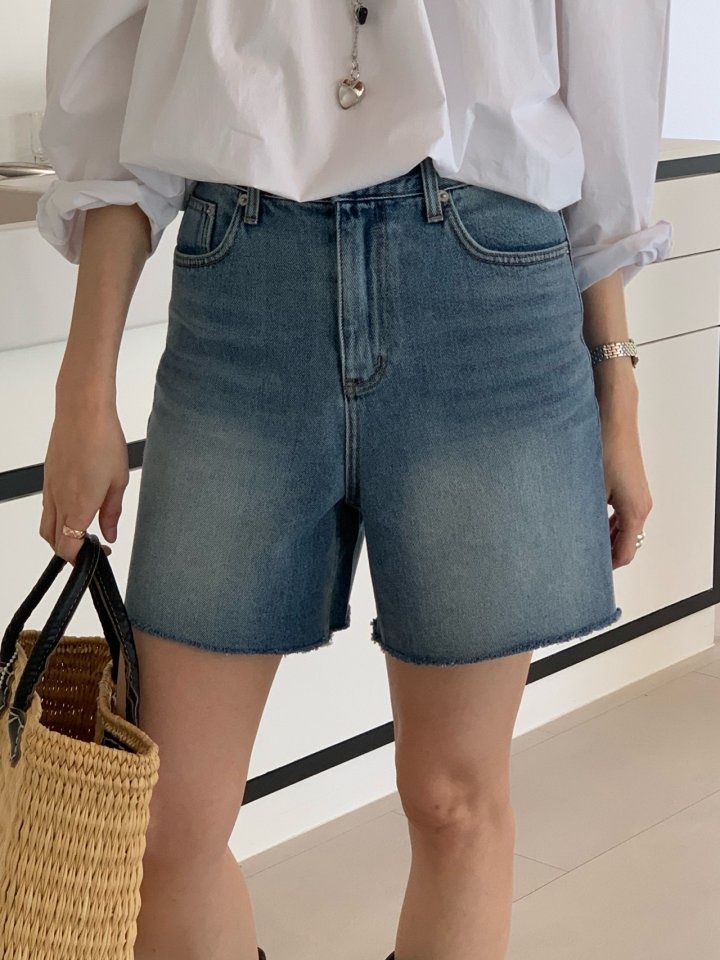 All Brush Denim Shorts