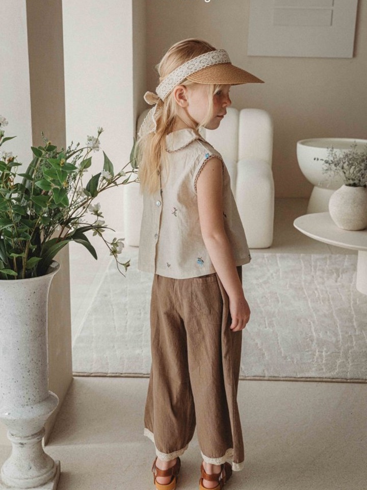 Lace Ma Wide Pants