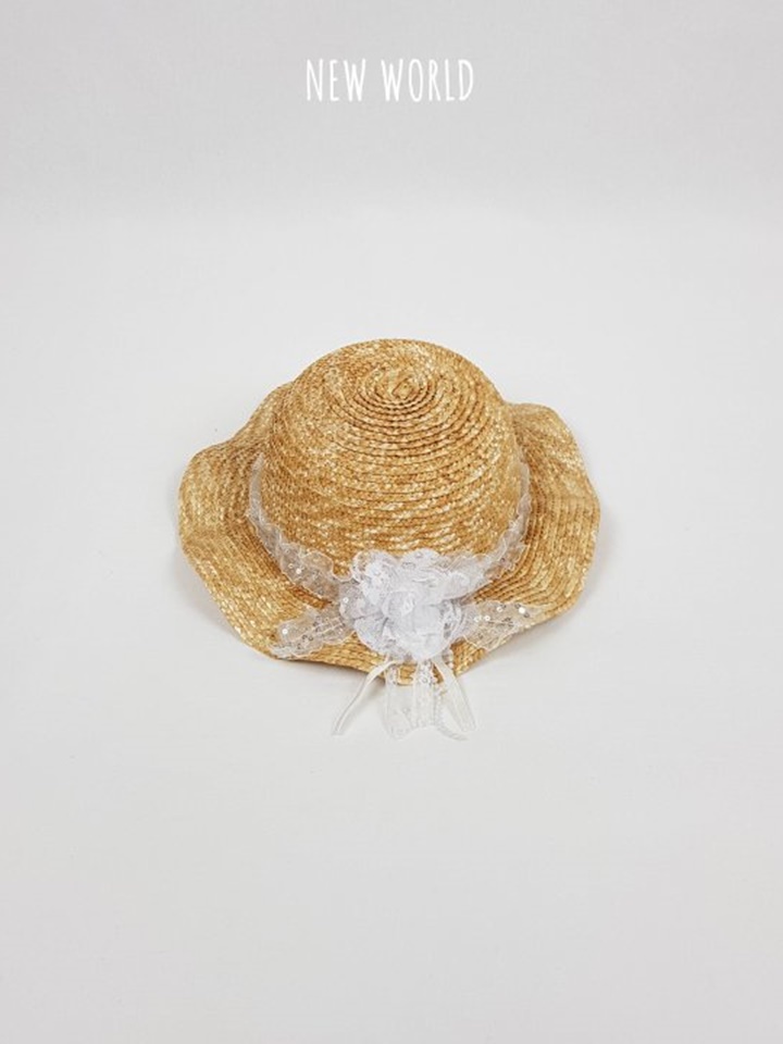 Spangle Straw Hat
