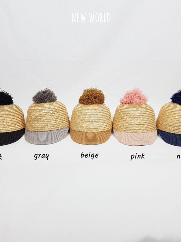 Straw Bell Riding Hat