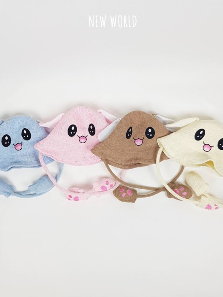 Movable Ear Rabbit Bucket Hat