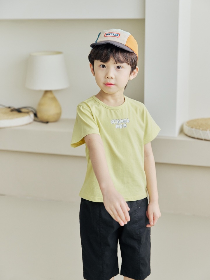 Orange Mom Single Tee