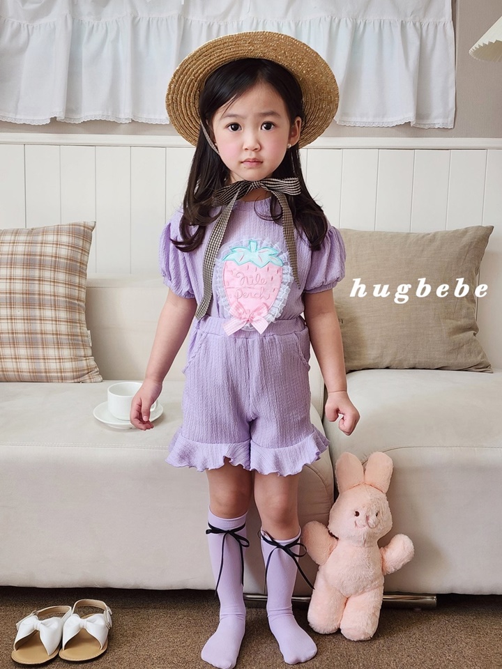 Pink Berry Puff Tee