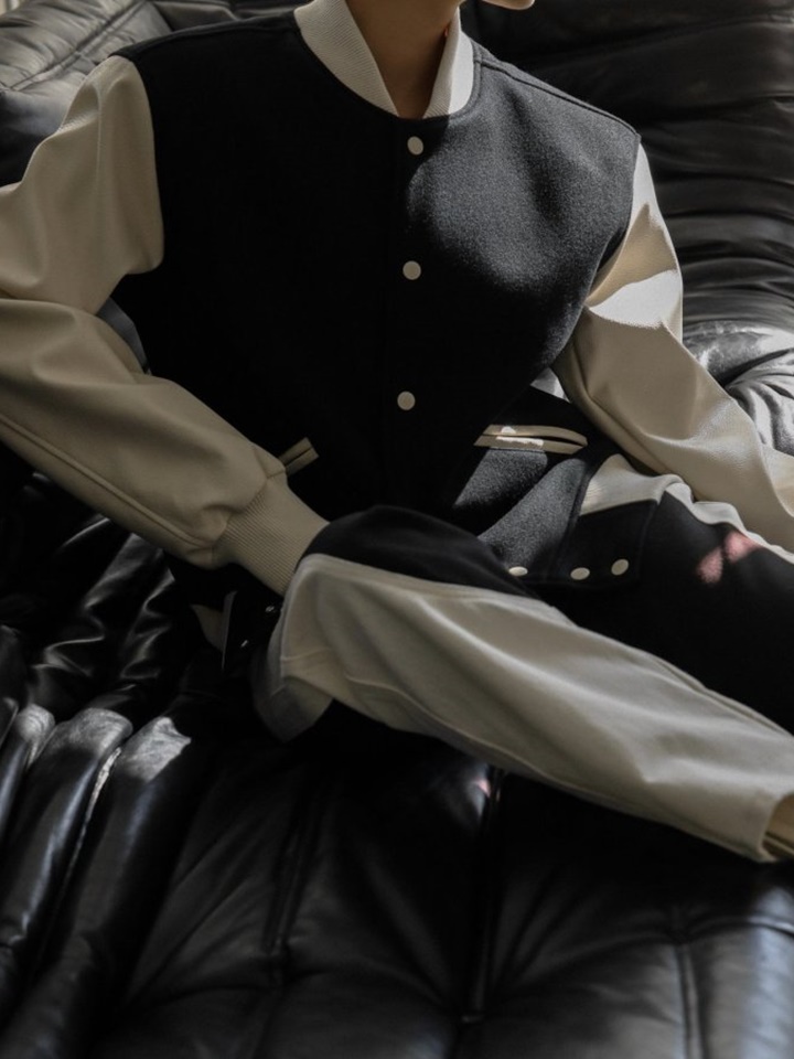 Classic L Sleeve Stadium Jacket