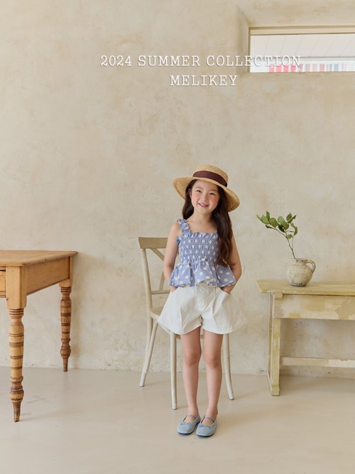 A Line Ivory Shorts