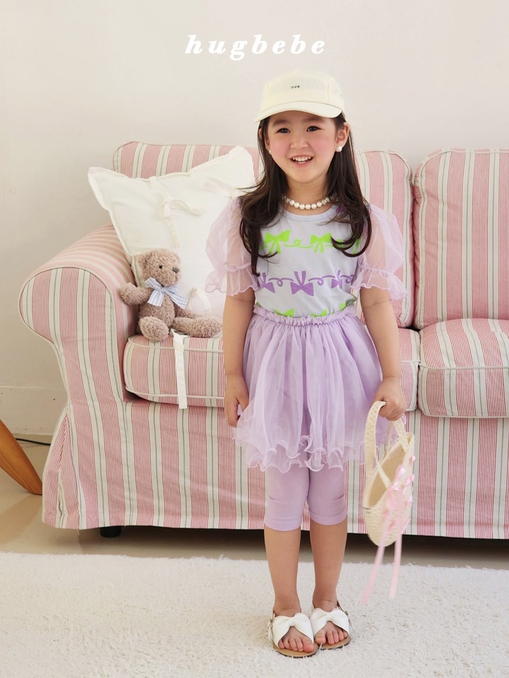 Nobang Puff Ribbon Paint Tee