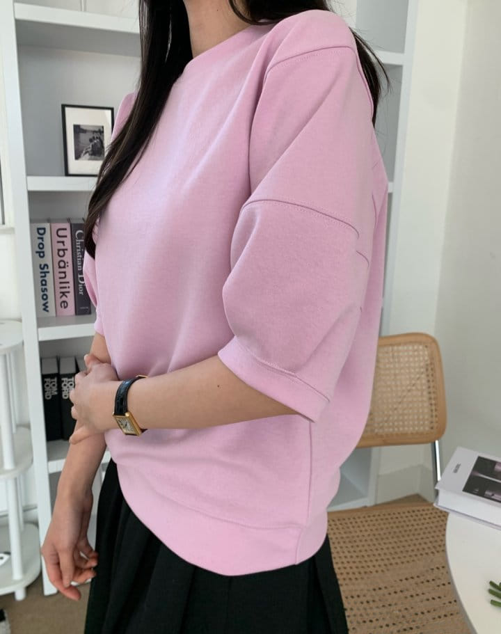 Allu - Korean Women Fashion - #momslook - Monble Puff Tee - 10