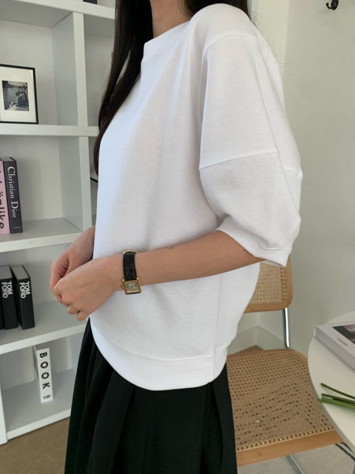 Allu - Korean Women Fashion - #momslook - Monble Puff Tee - 2