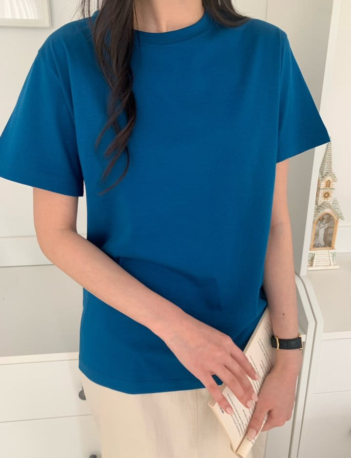 Allu - Korean Women Fashion - #momslook - Silkey Round Tee - 10
