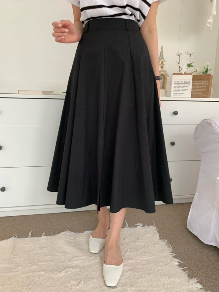 Allu - Korean Women Fashion - #thatsdarling - Sleek Hool Skirt - 8