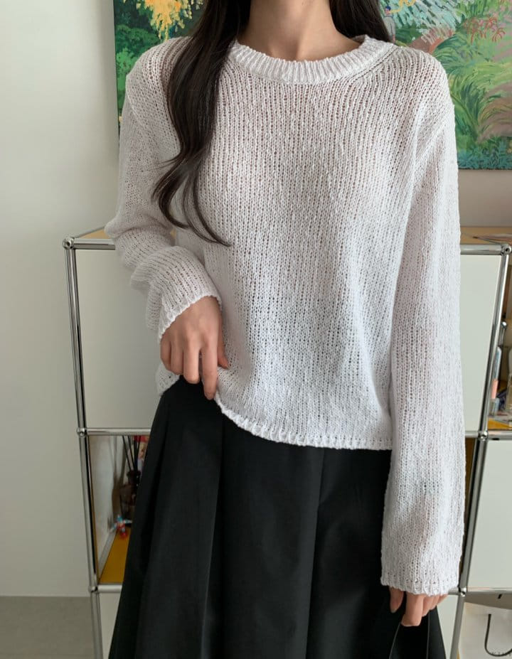 Allu - Korean Women Fashion - #thatsdarling - Du Linen Knit - 2